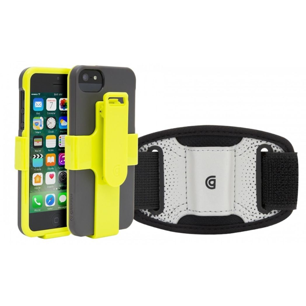 Griffin Ultra-Lightweight Fast-Clip Armband and Clip for Phone 5/5s