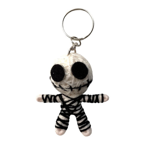 Voodoo String Doll Keychain, 7cm