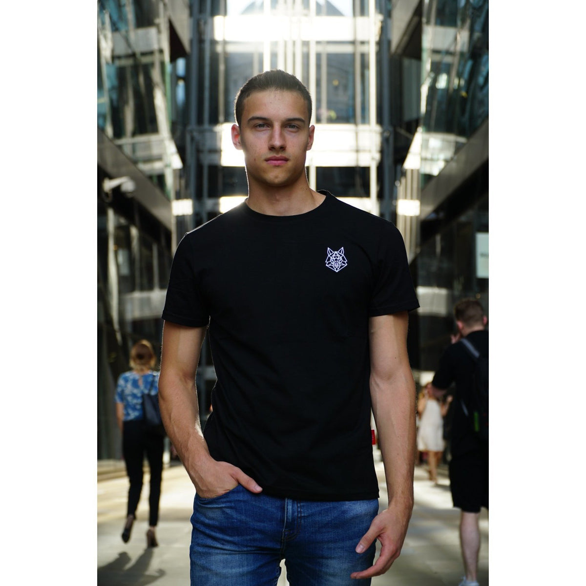 Alpha Wolfe Signature Black T-shirt