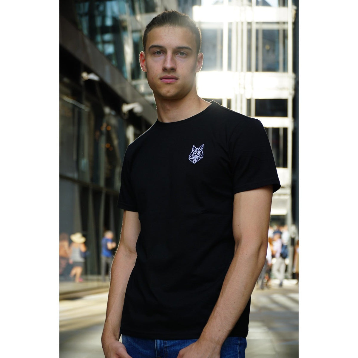 Alpha Wolfe Signature Black T-shirt