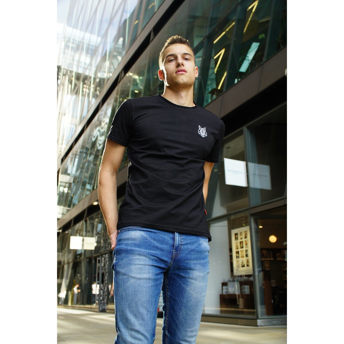 Alpha Wolfe Signature Black T-shirt