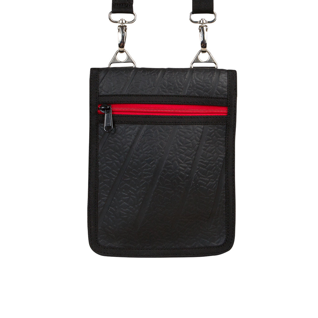 Eddie Recycled Rubber Outdoor Vegan Handbag
