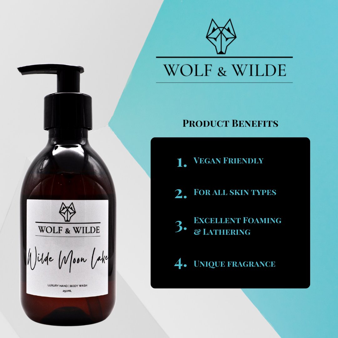 Wilde Moon Lake Luxury 2 In 1 Liquid Soap - Hand & Body 250ML