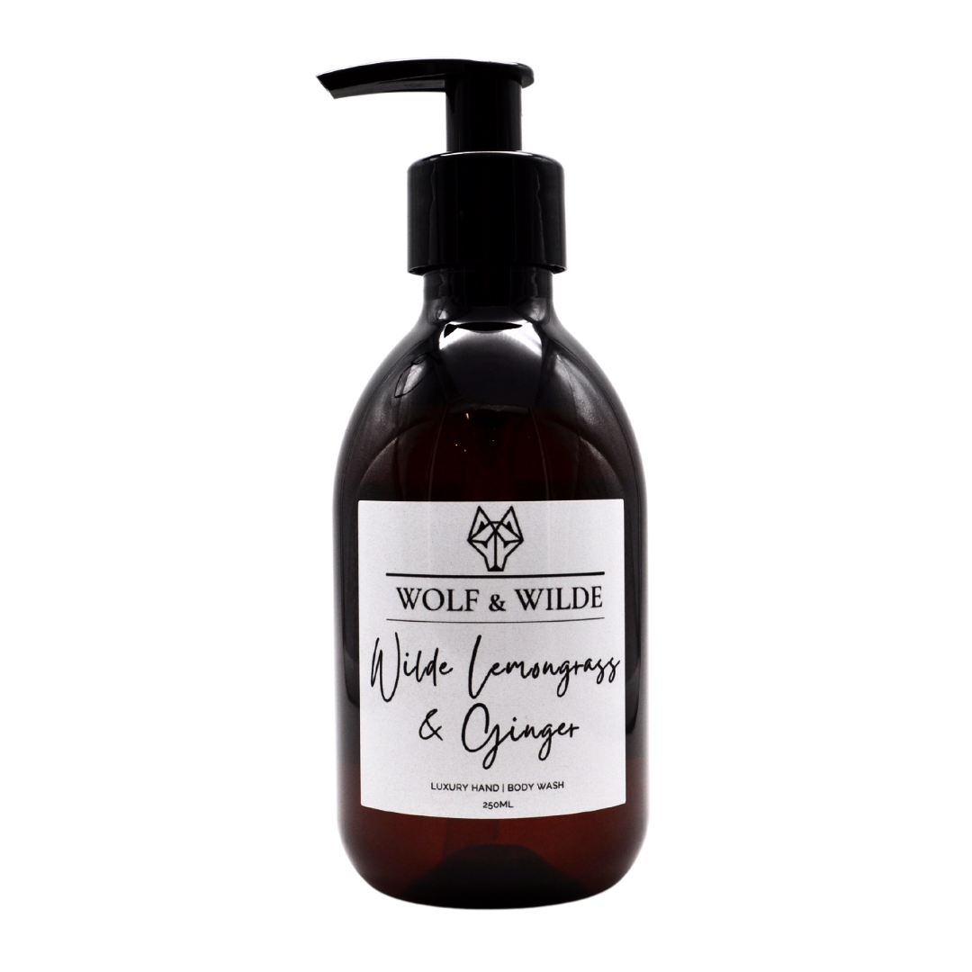 Wilde Lemongrass & Ginger Luxury 2 In 1 Liquid Soap - Hand & Body