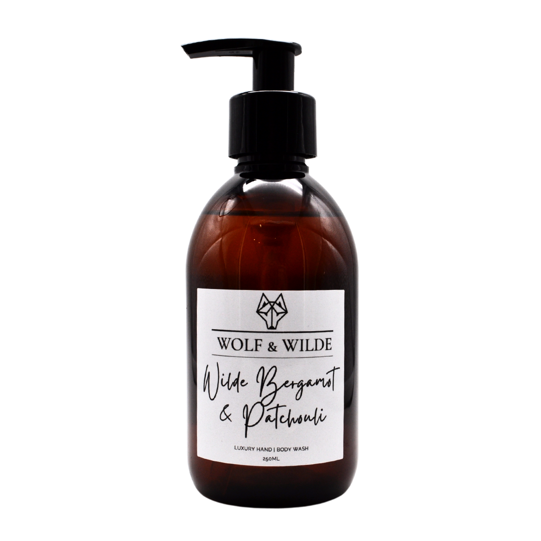 Wilde Bergamot & Patchouli Luxury 2 In 1 Liquid Soap - Hand & Body