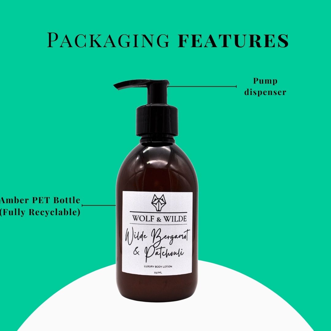 Wilde Bergamot & Patchouli Luxury Body Lotion 250ML