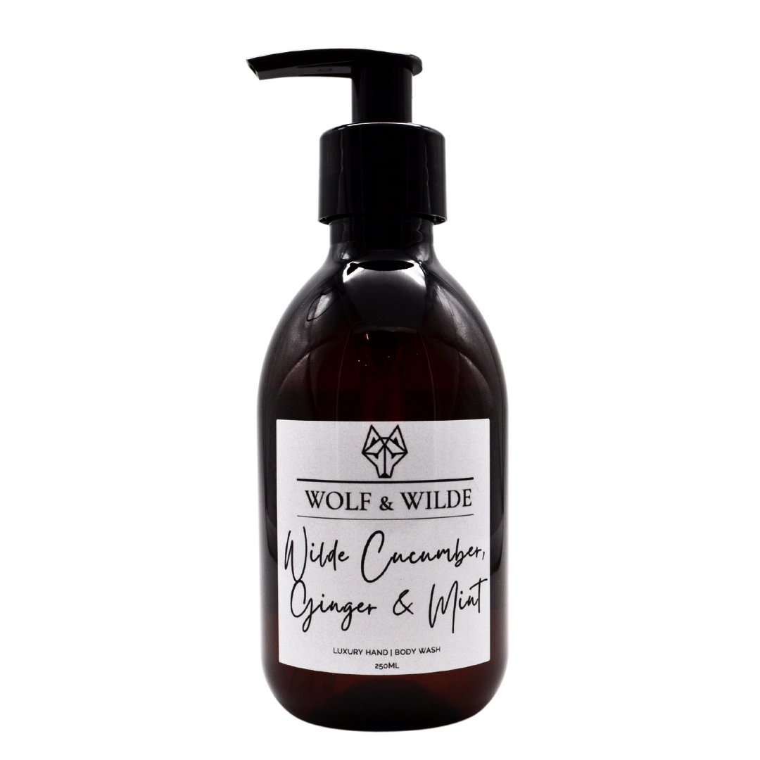 Wilde Cucumber, Ginger & Mint Luxury 2 In 1 Liquid Soap - Hand & Body