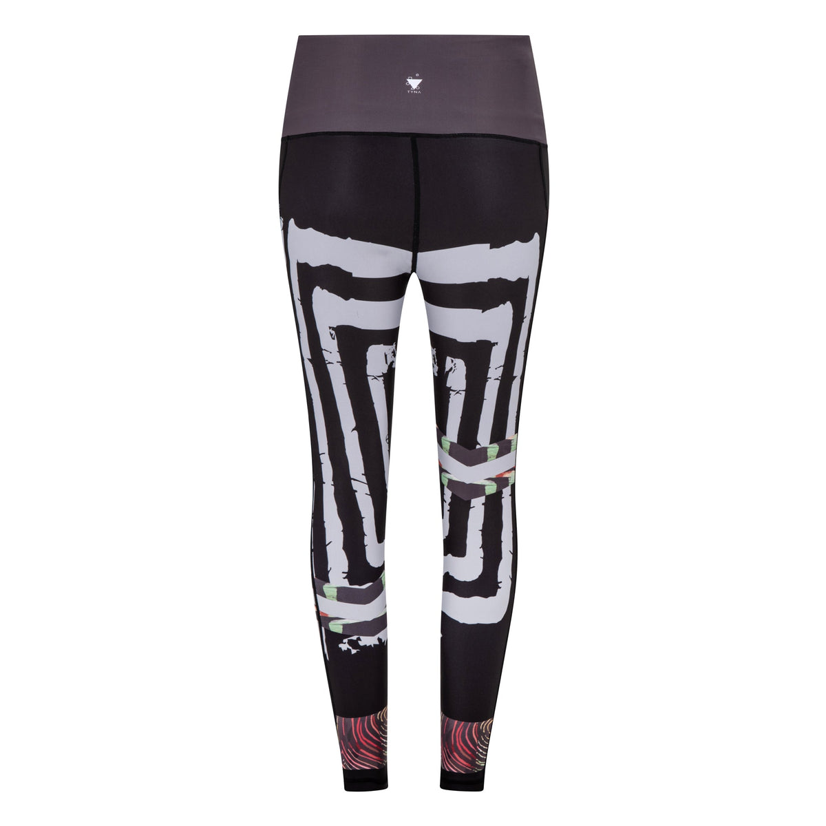 Adyre on Brocade Splash Leggings (Side Pocket)