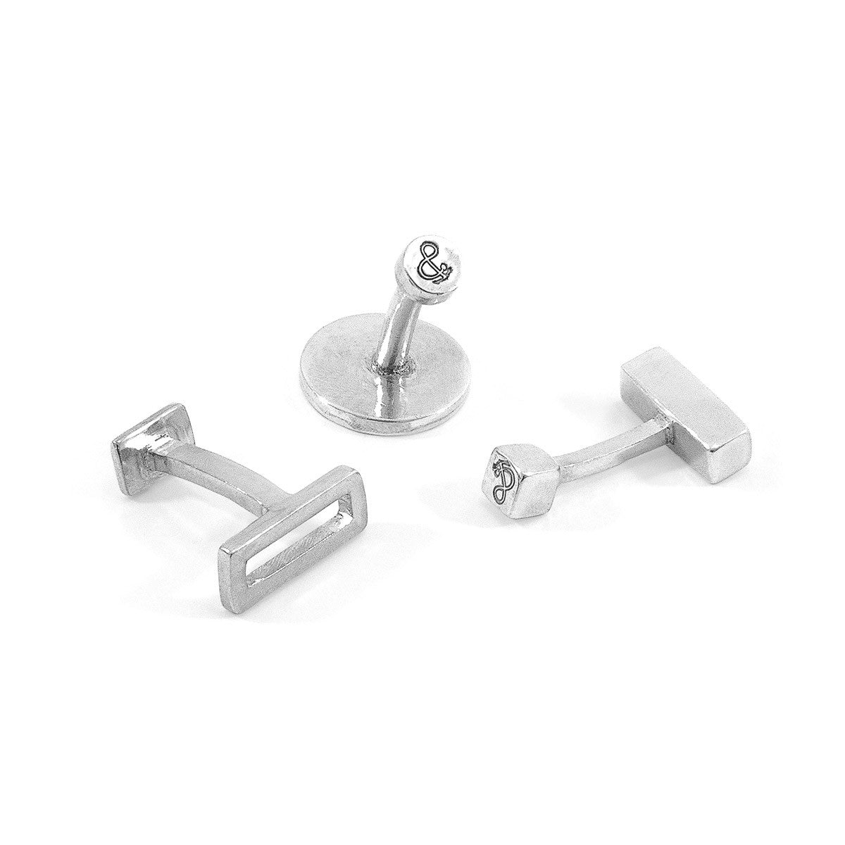 Soames Gate Silver Cufflinks