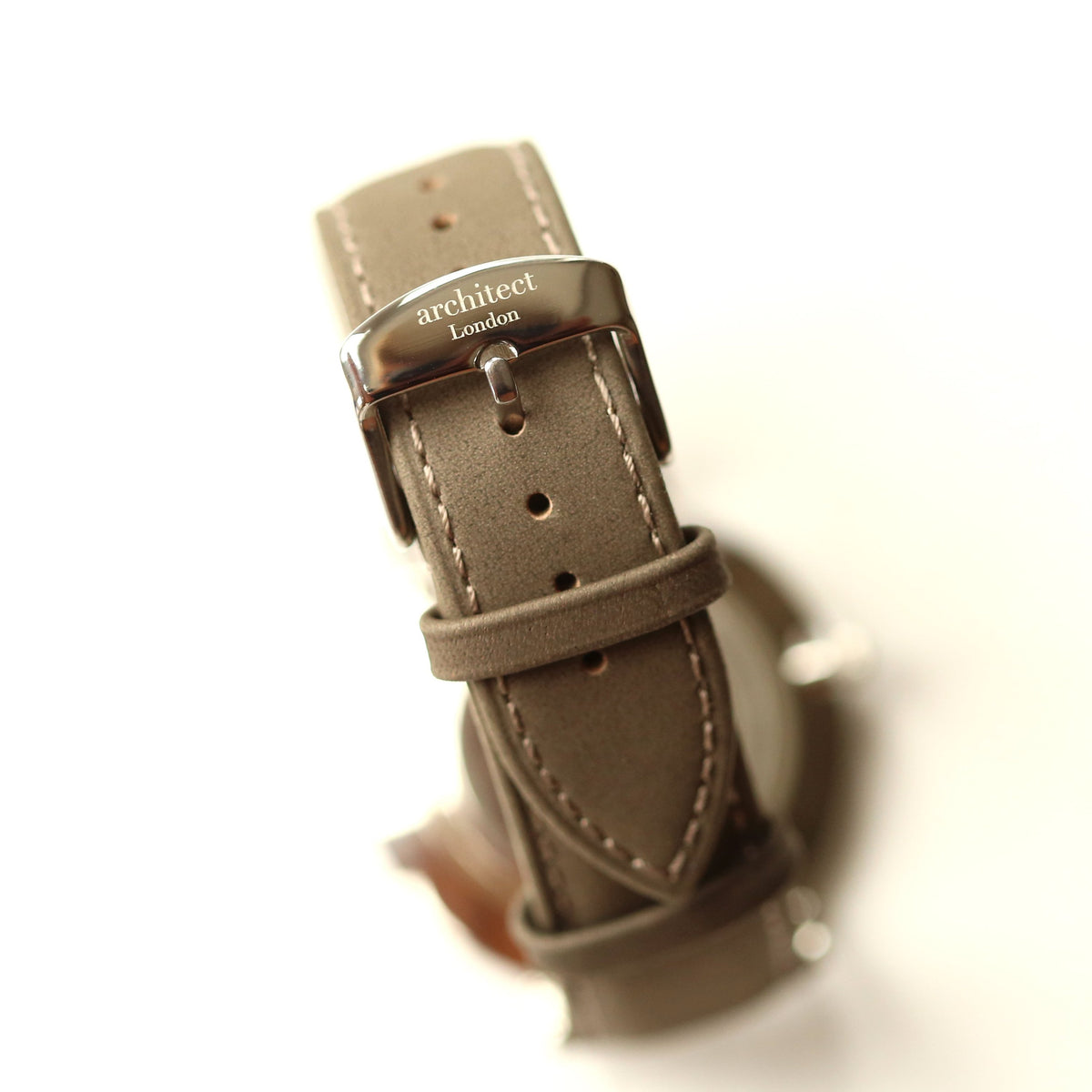 Handwriting Engraving - Men's Architect Zephyr + Urban Grey Strap