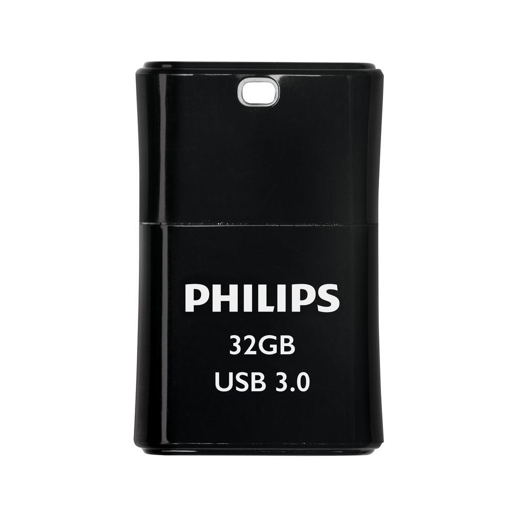 Philips USB 3.0 Pico Edition Flash Drive 32GB Pen Drive - Black