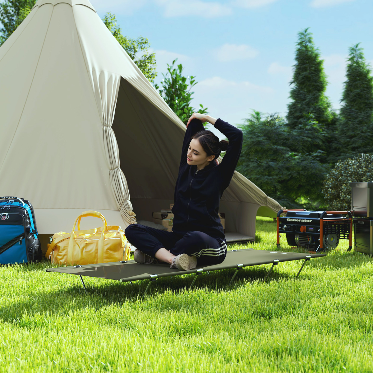 Foldable Camping tent/Folding Camping Bed