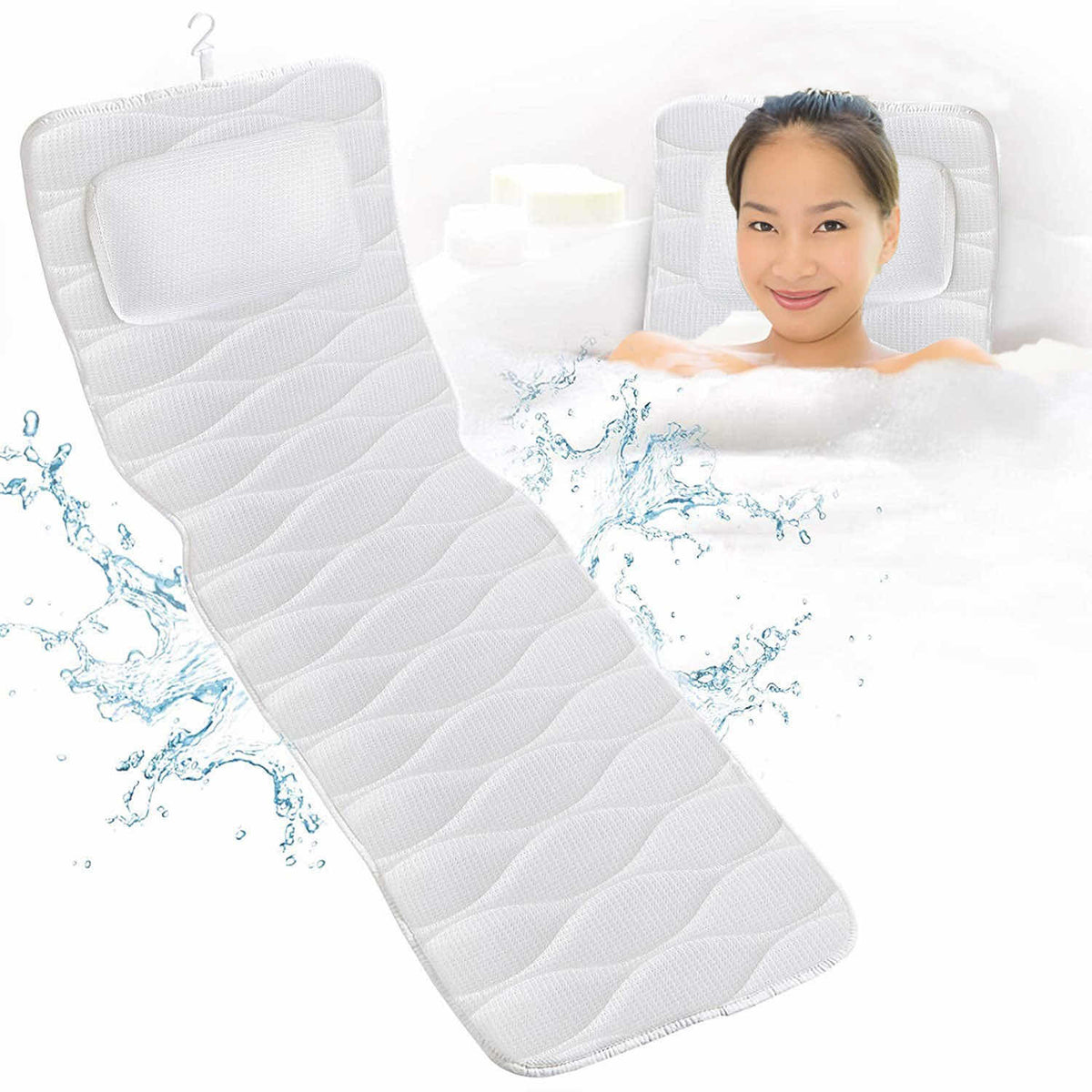 Full Length Body Bath Pillow