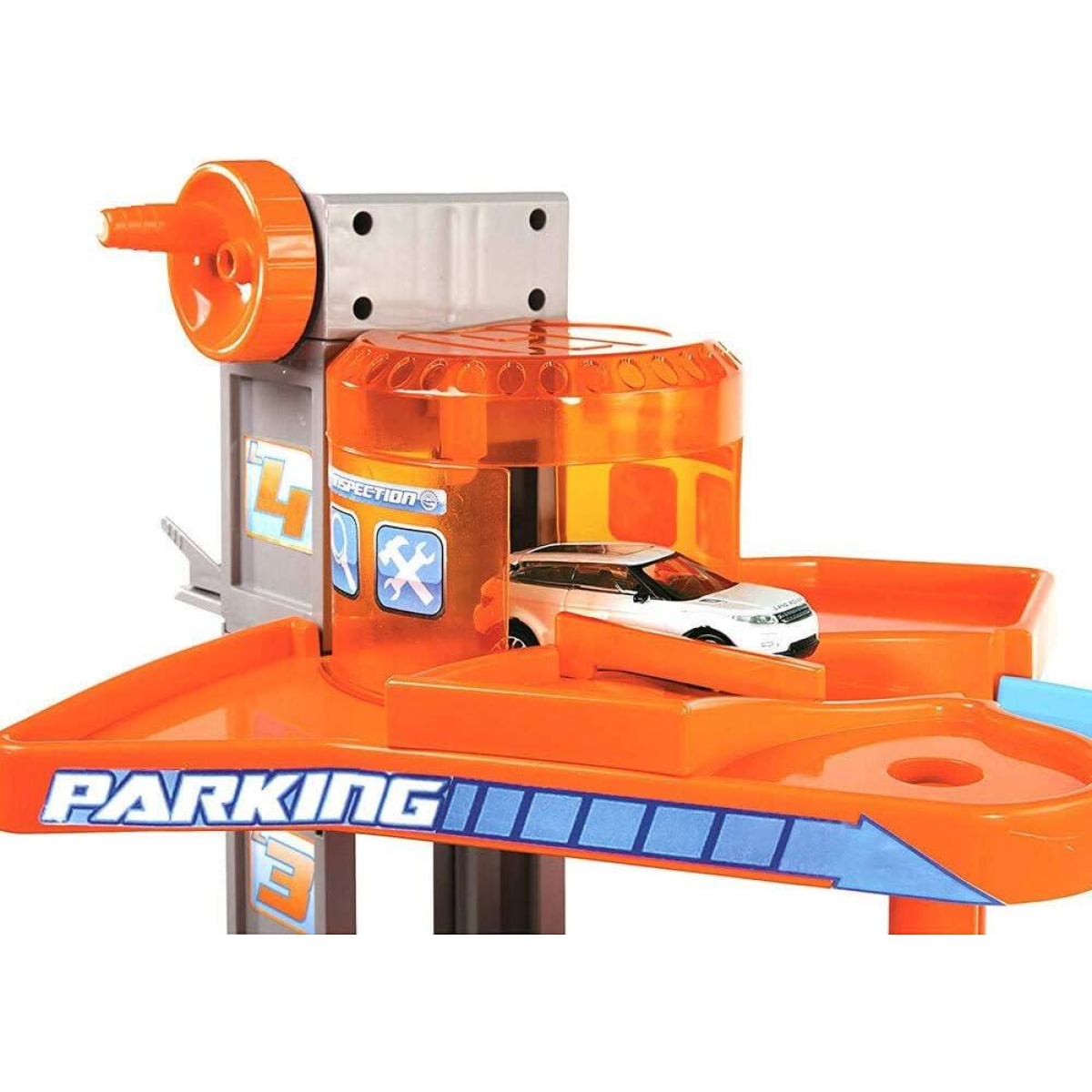 Burago 1:43 Street FIRE MEGA Dealer Showroom Garage Toy indoor Game , Assorted Colours