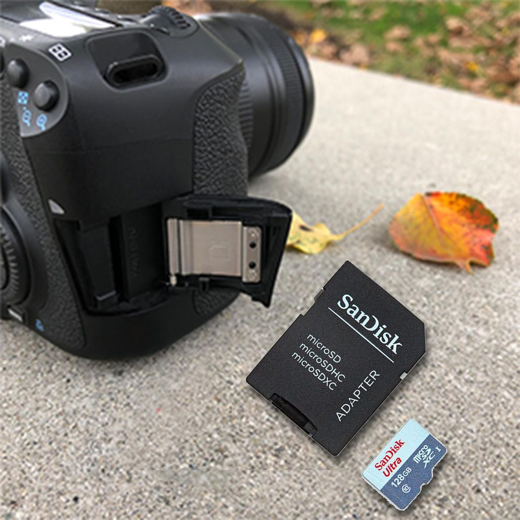 SanDisk Ultra 128 GB, Class 10 (10MB/s) - microSDXC Card