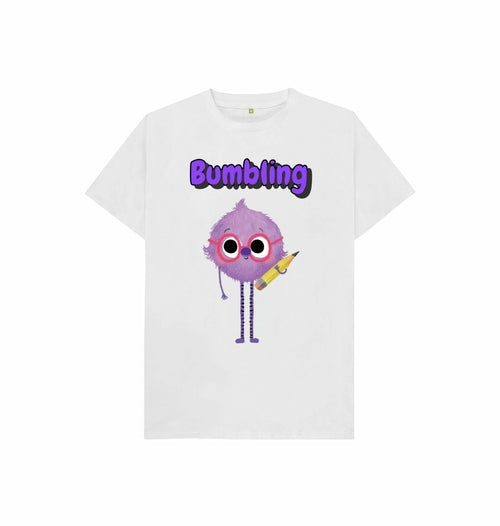 Organic Childrens T-shirt (Bumbling)