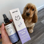 Organic Flea & Tick Spray for Dogs & Cats
