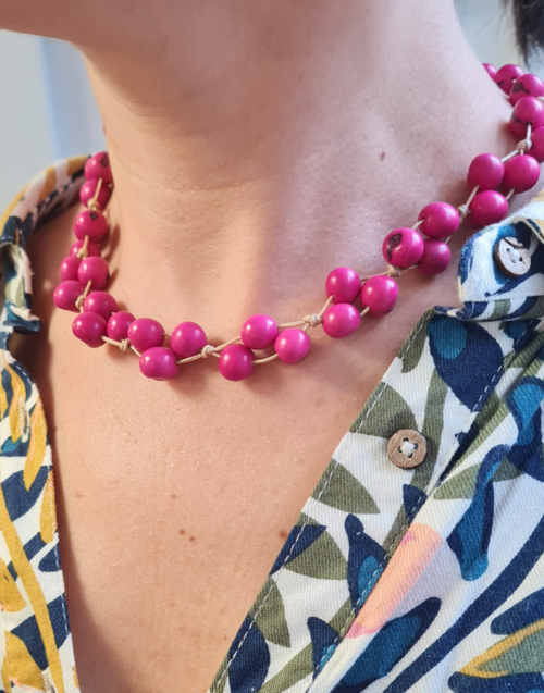 Acai Berry Short Necklace