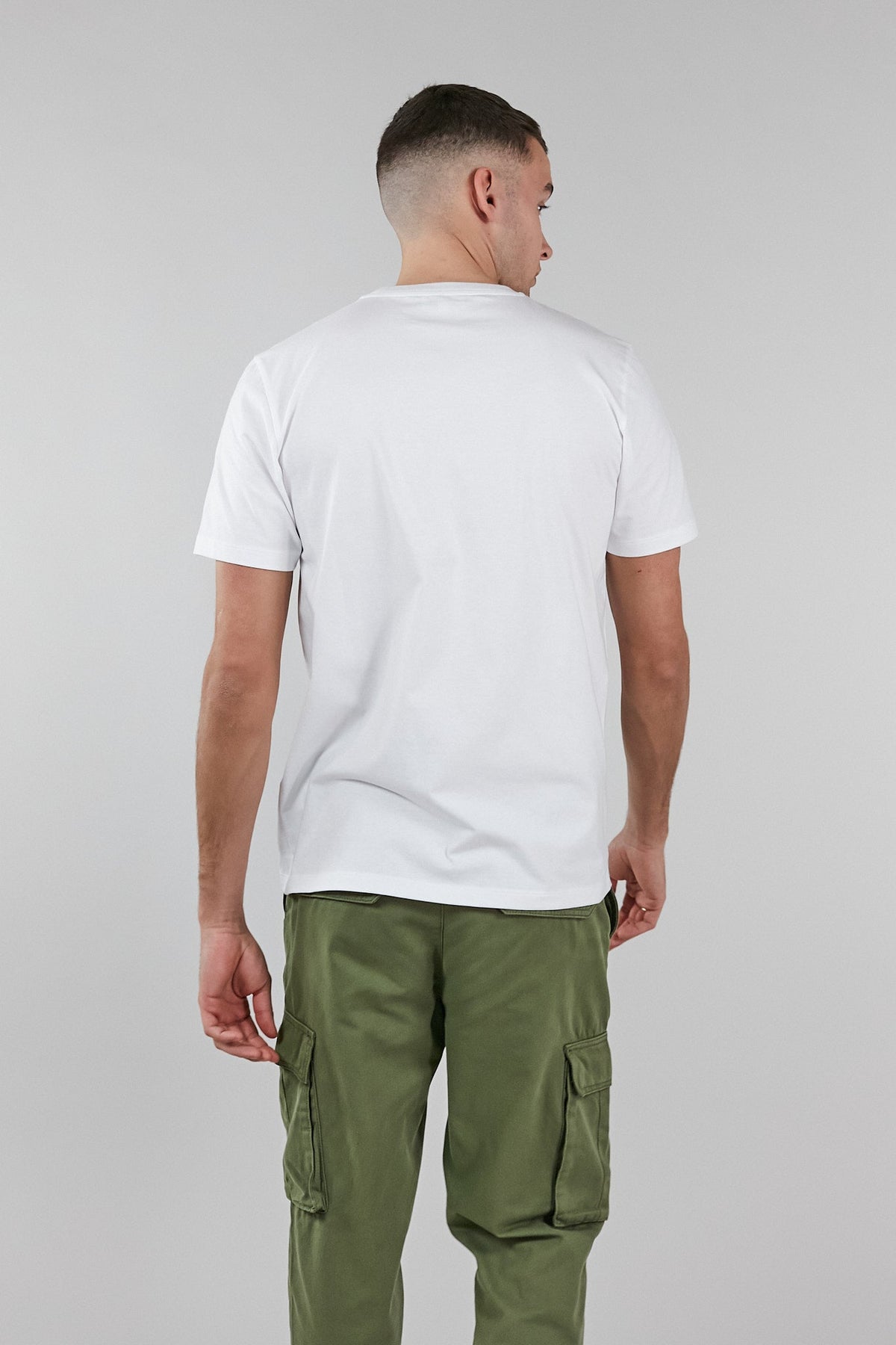 white low carbon t-shirt