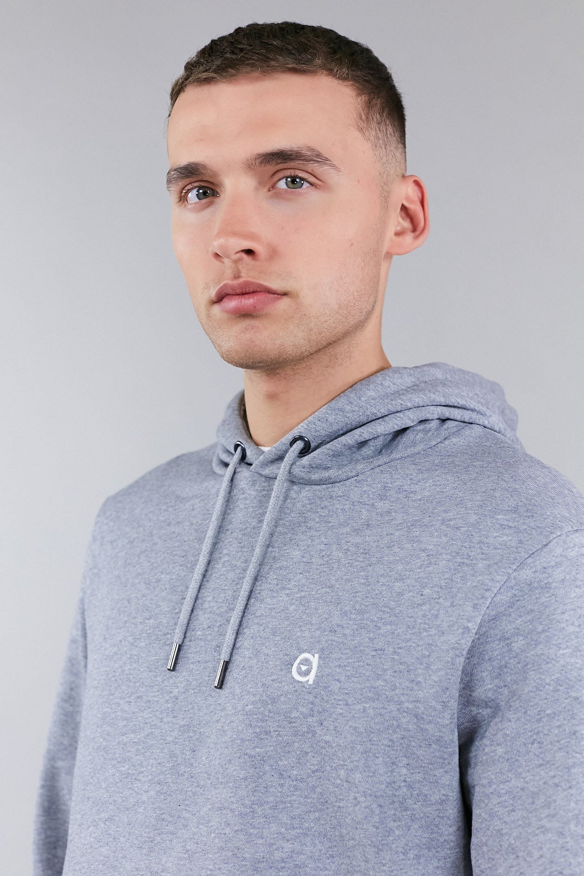 grey altid logo hoodie