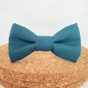 Petrol Blue Boys Bow Tie