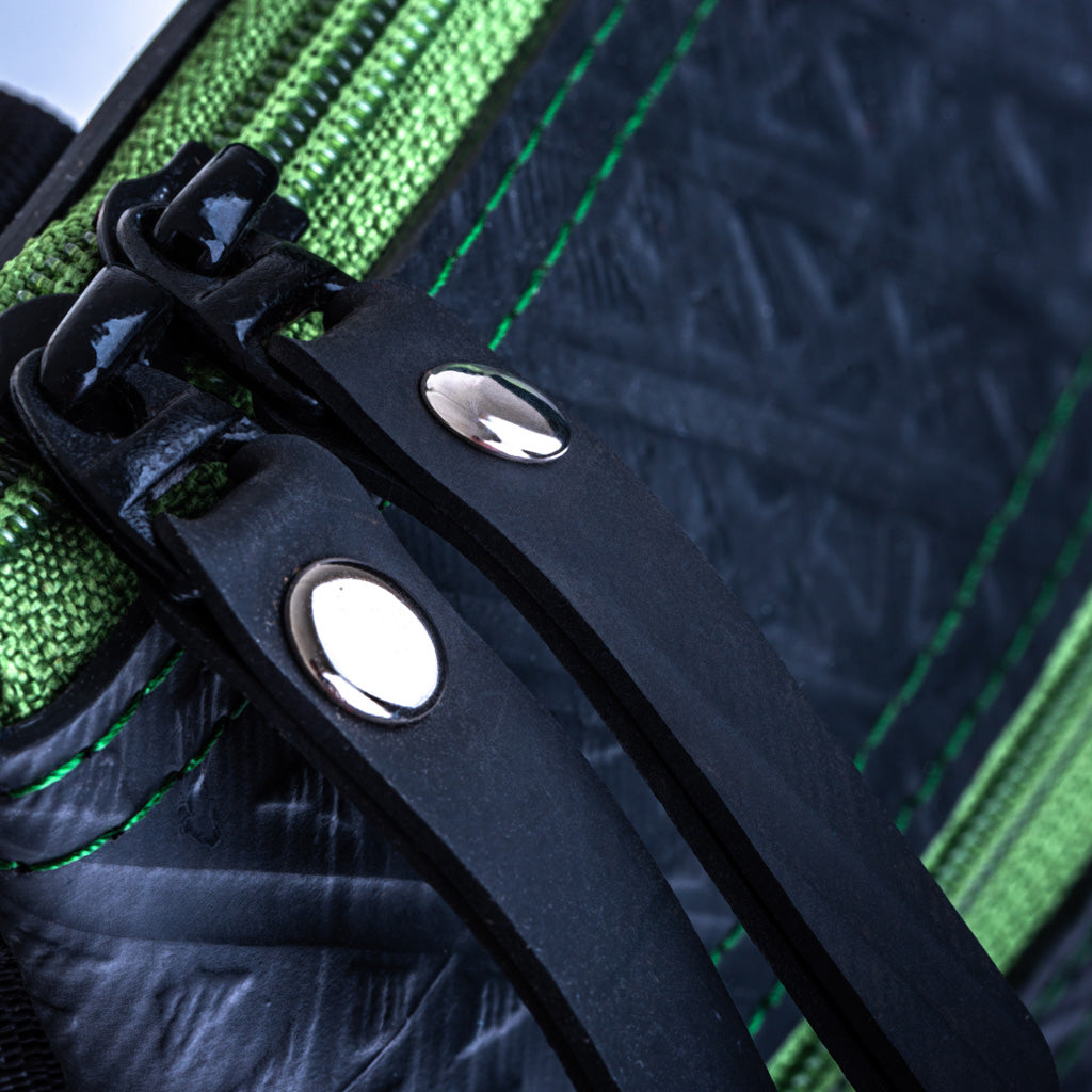 Maggie Upcycled Inner Tube Vegan Crossbody Bag - Eco Friendly