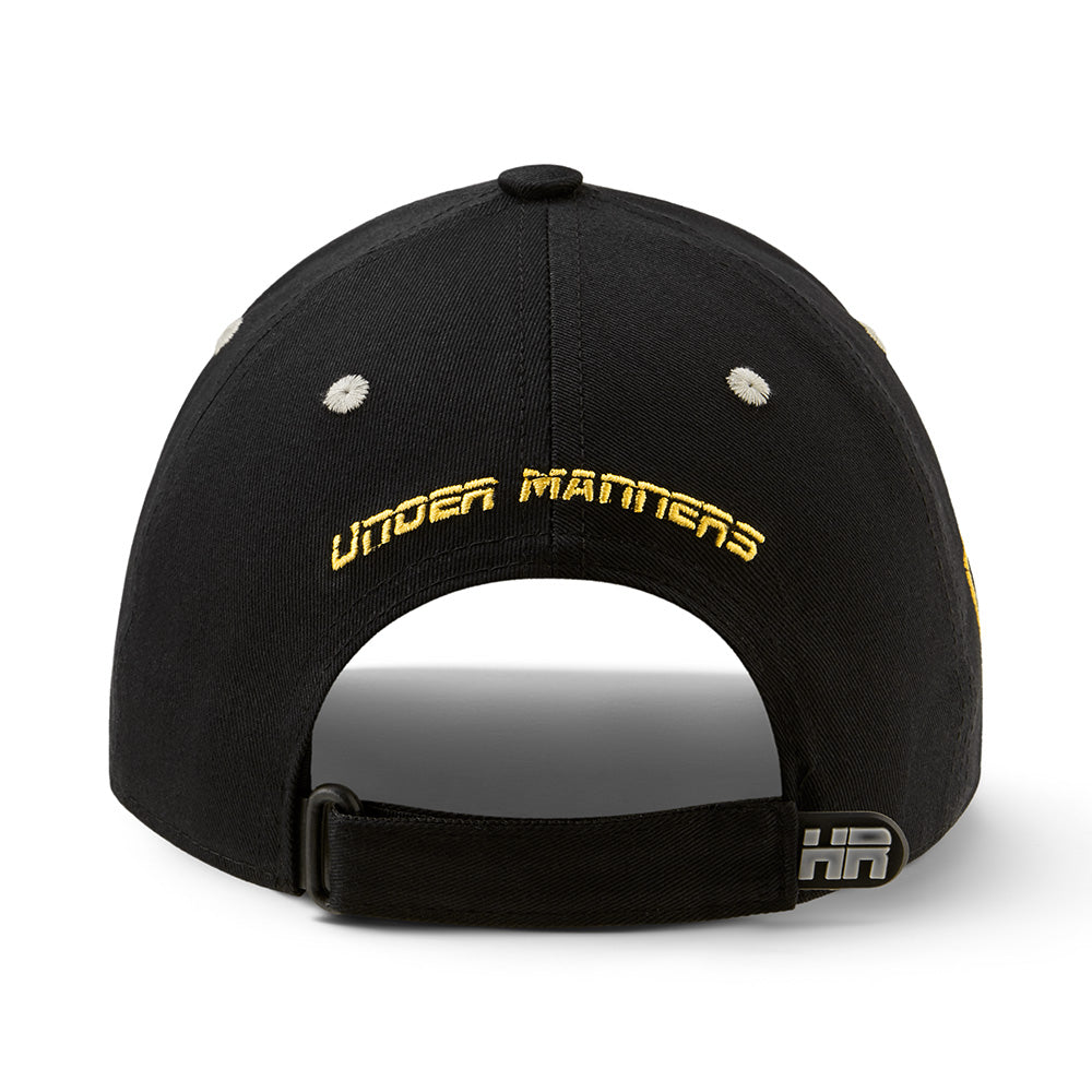 Under Manners 3D Cotton Twill Strapback Baseball Cap