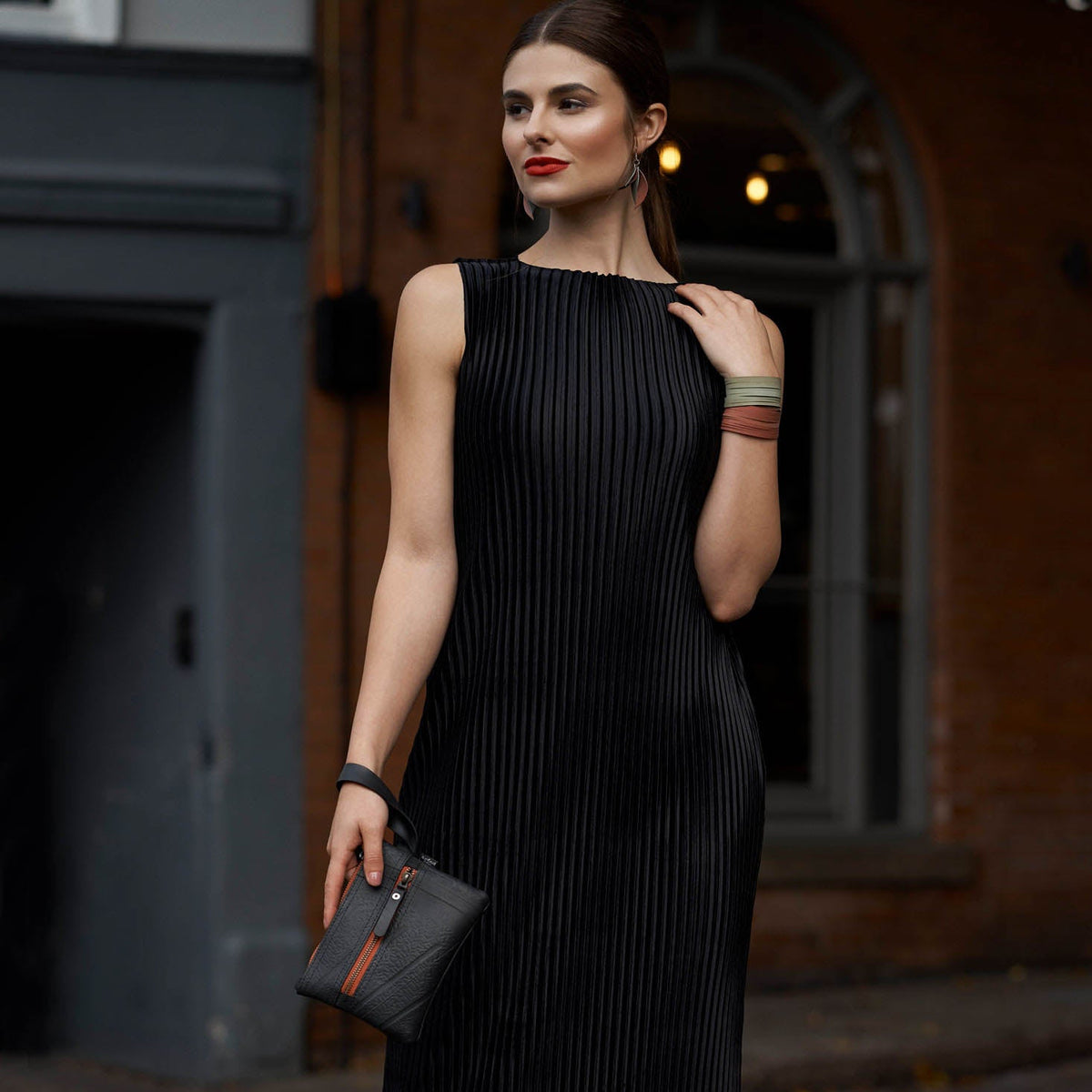 Erin Vegan Wristlet and Belt Pouch