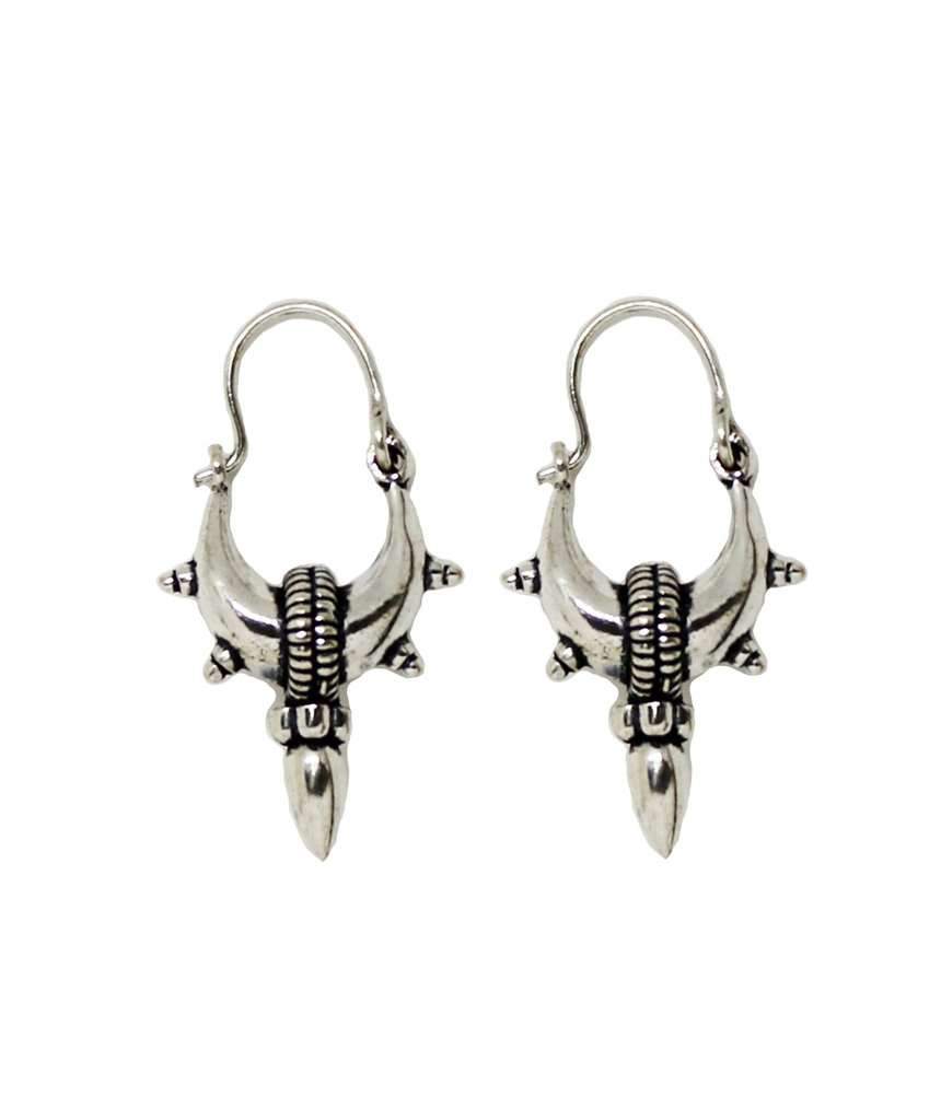 Mandala Hoop Earrings