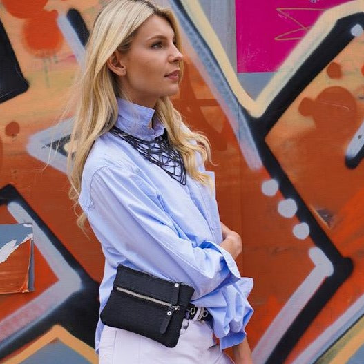 Erin Vegan Wristlet and Belt Pouch