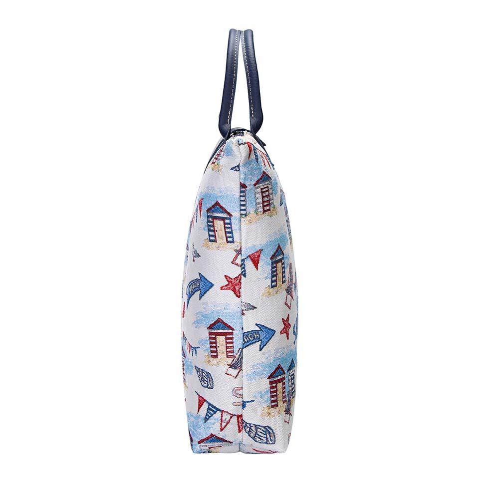 Beach Hut - Foldaway Bag