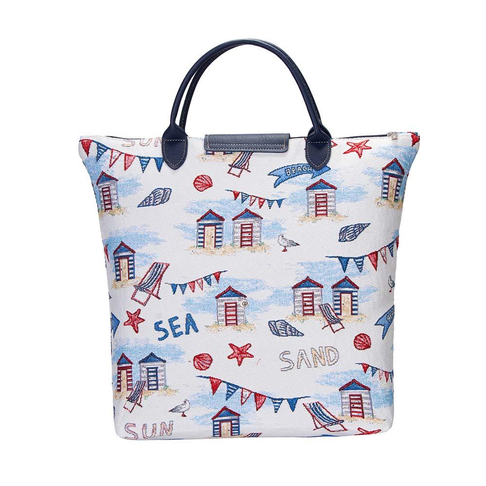 Beach Hut - Foldaway Bag