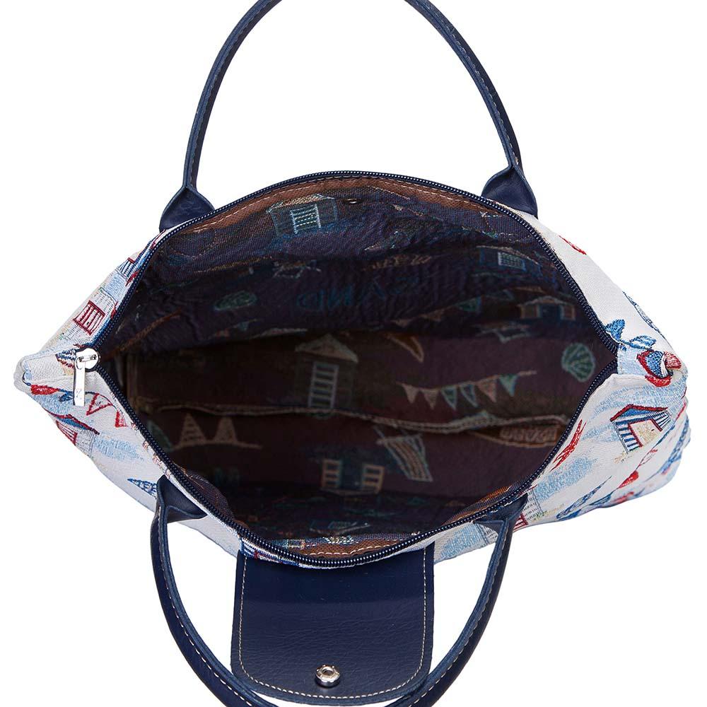 Beach Hut - Foldaway Bag