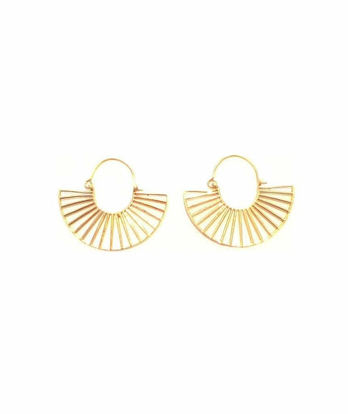 Cleopatra Fan Earrings