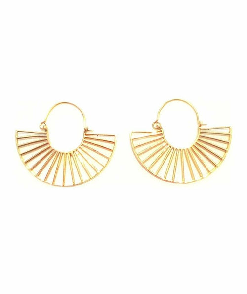 Cleopatra Fan Earrings