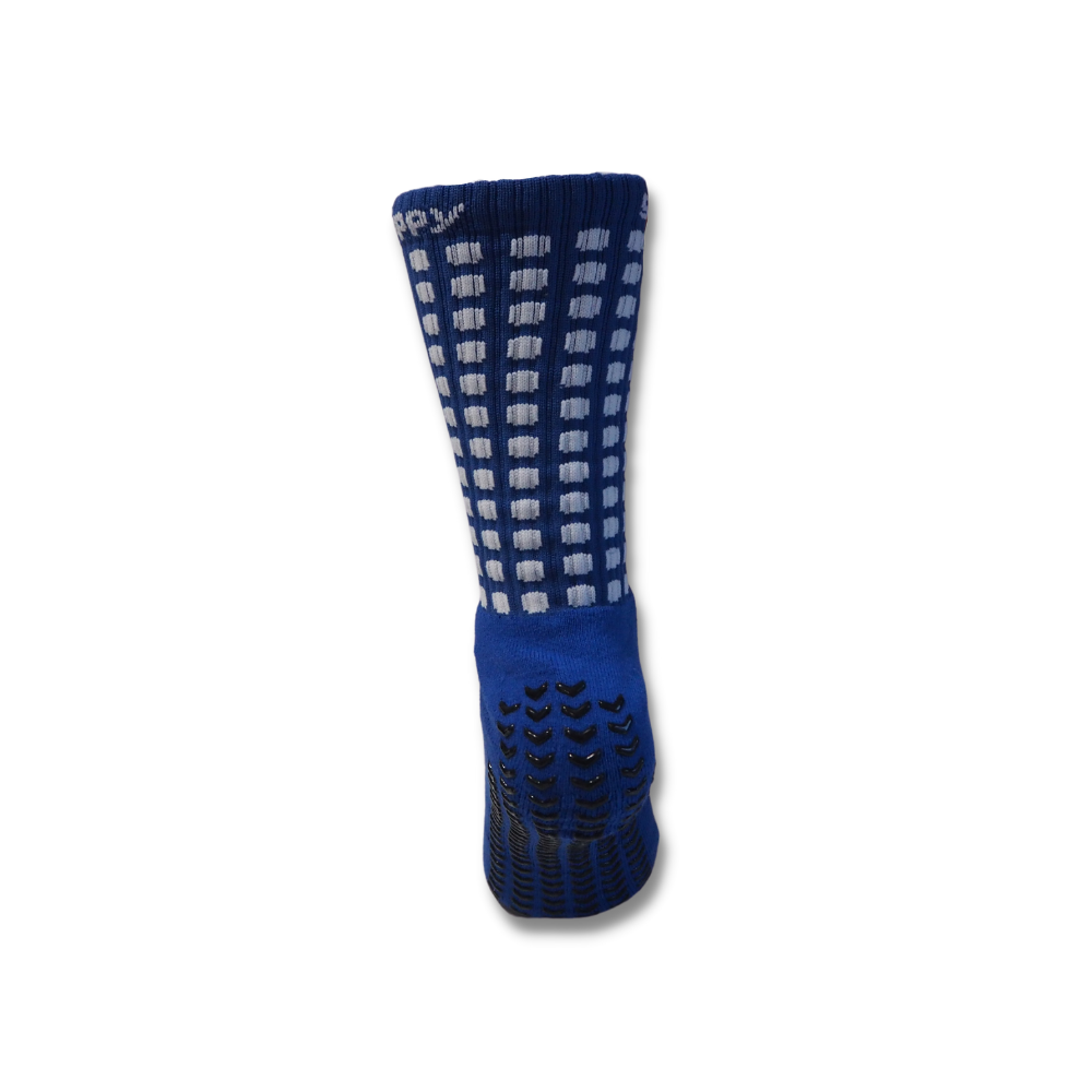 Grippy Blue Football Grip Socks