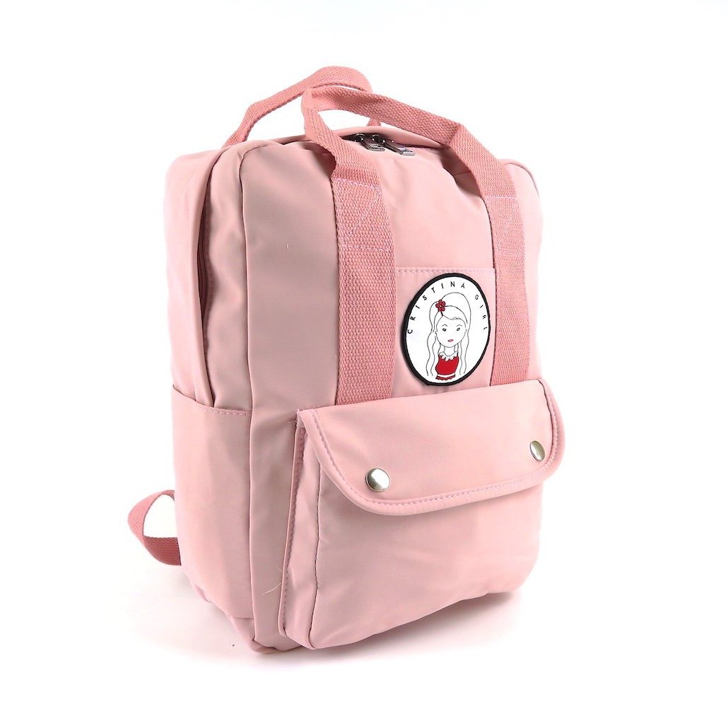 Mini Backpack in Waterproof Nylon in Summer Colours