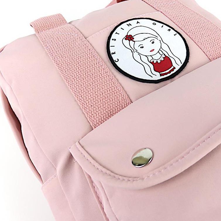 Mini Backpack in Waterproof Nylon in Summer Colours