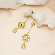 Vintage Follower with Water Drop Stone Earrings