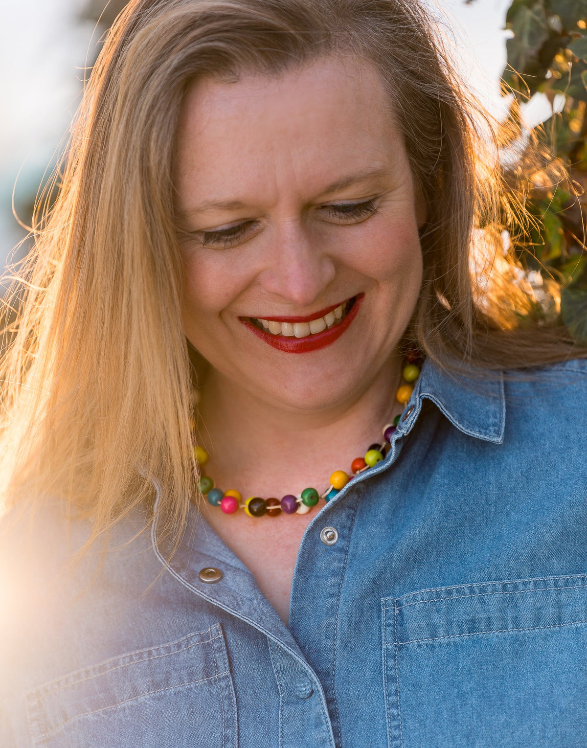 Acai Berry Short Necklace