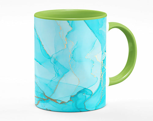 Aqua Fusion Glitter Mug