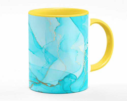 Aqua Fusion Glitter Mug