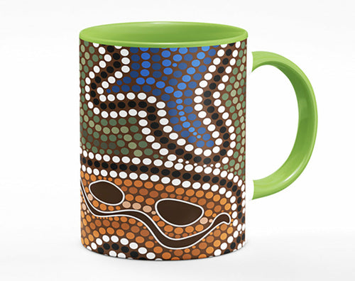 Aboriginal Pattern 5 Mug
