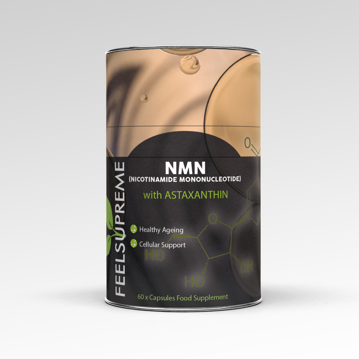 NMN Capsules With Astaxanthin (99% Pure)