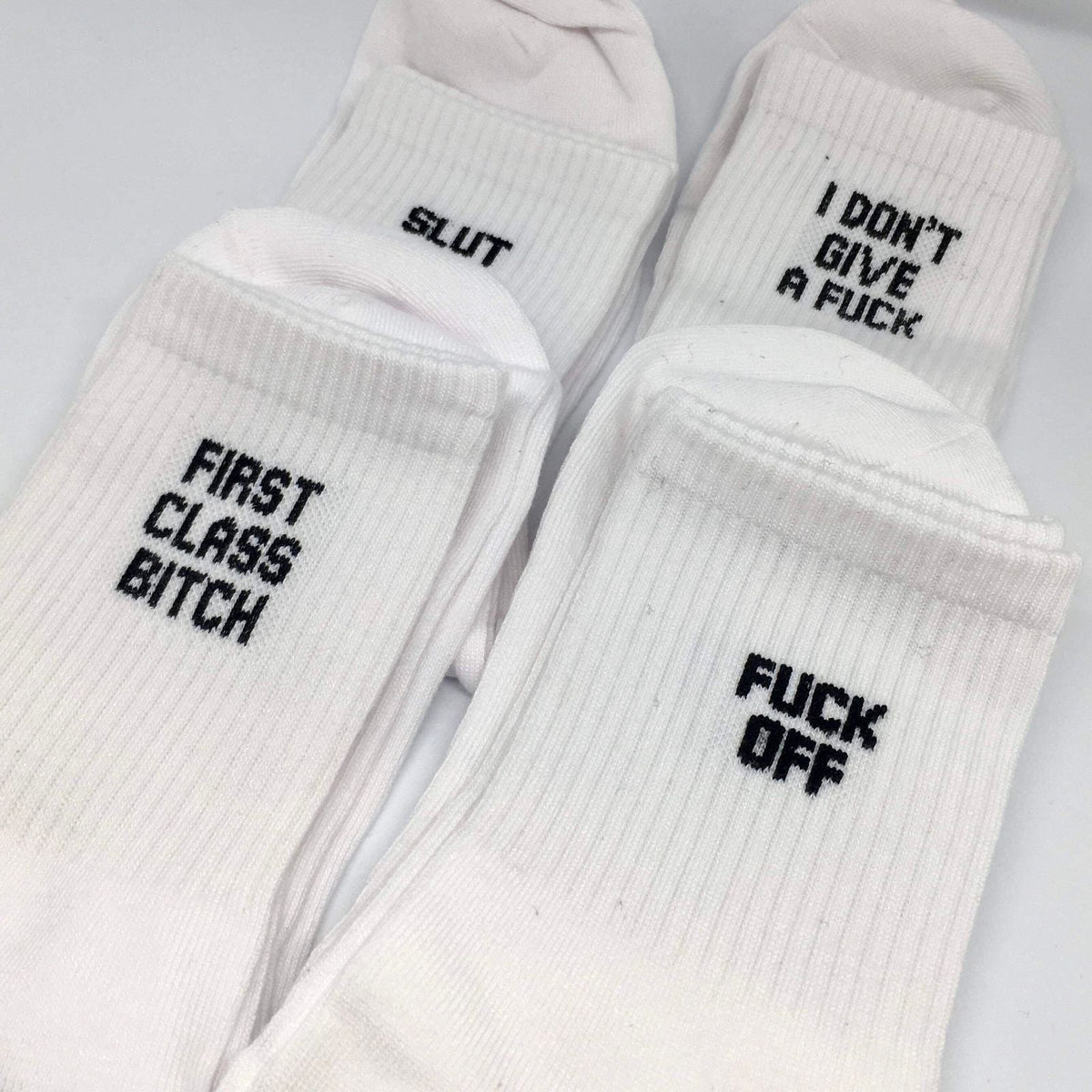 Swear Word Cotton Socks