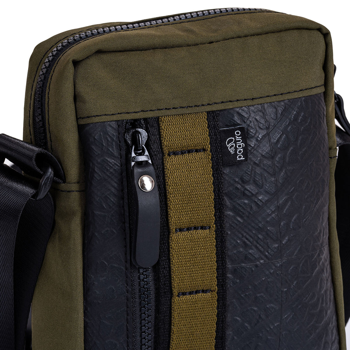 Major Vegan Crossbody Reporter Bag