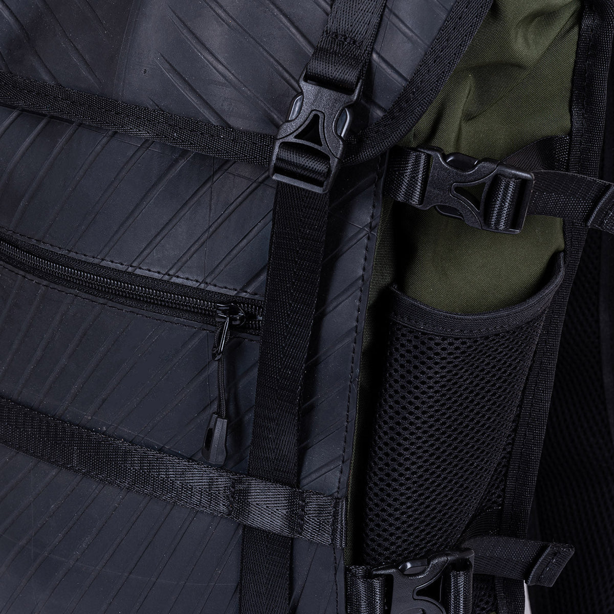 Colonel Vegan Unisex Water Resistant Backpack with Laptop Compartment
