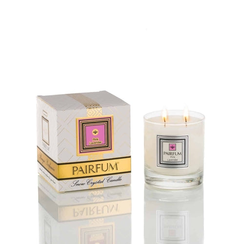 Large Snow Crystal Perfumed Candles