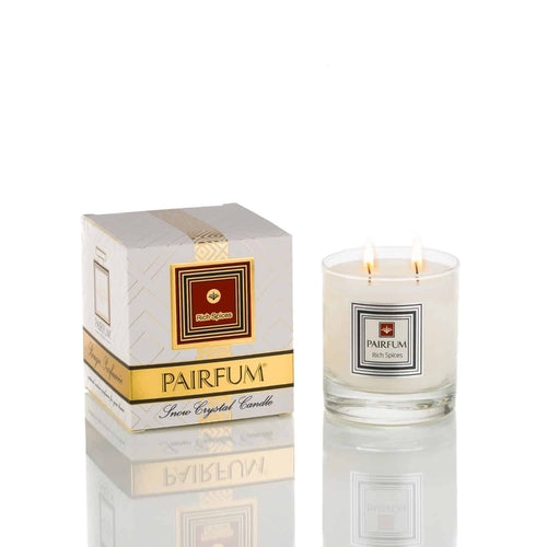 Large Snow Crystal Perfumed Candles