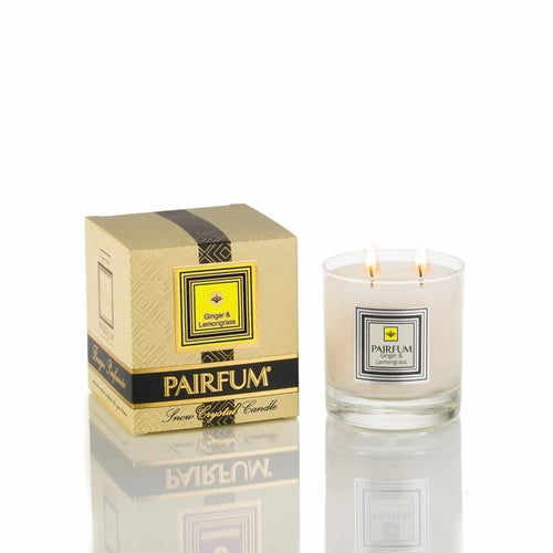 Large Snow Crystal Perfumed Candles